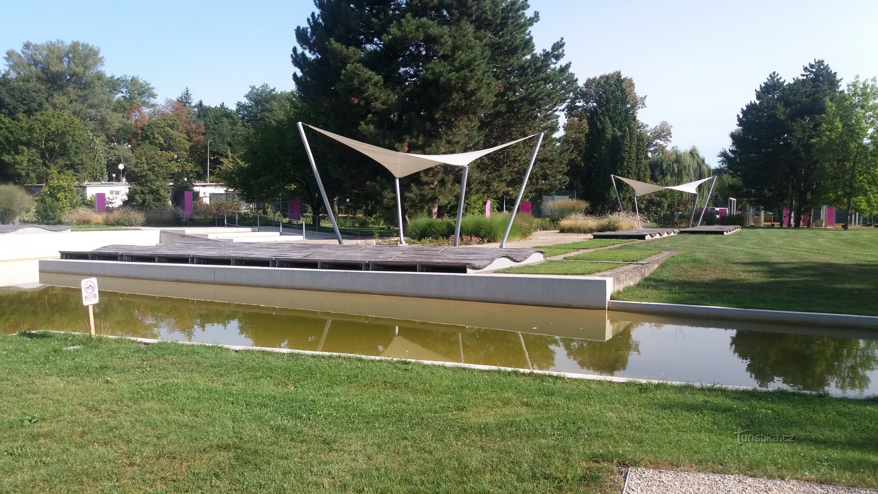 Olomouc botaniske have og rosenkrans ved Det Naturvidenskabelige Fakultet