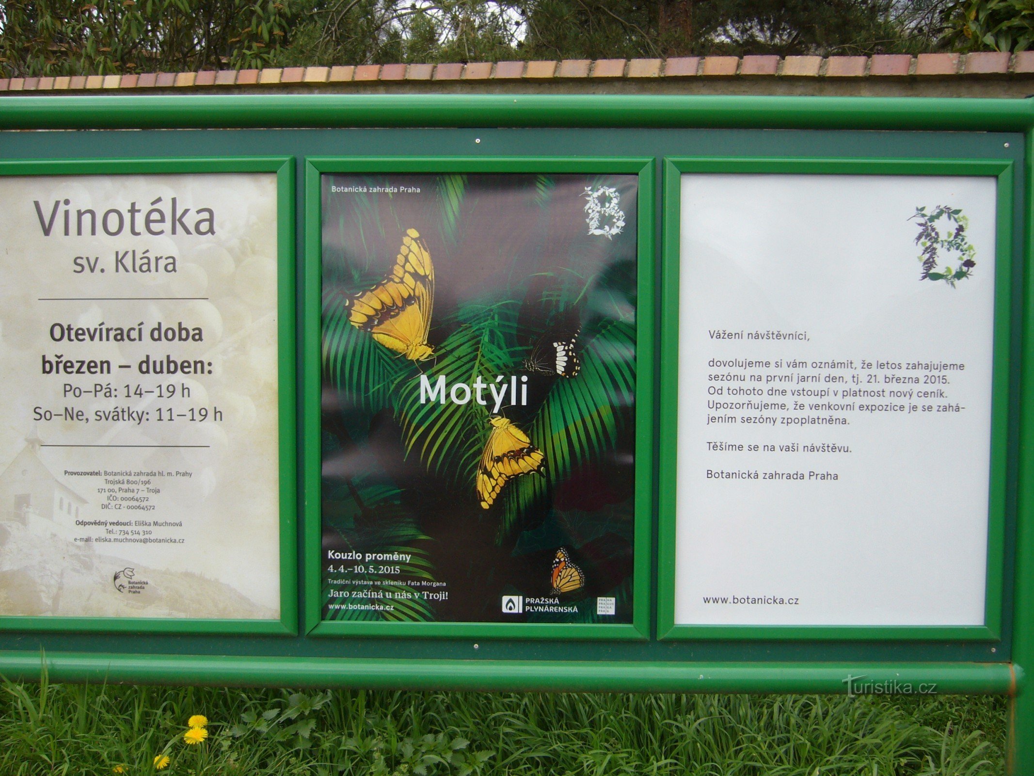 Jardin botanique de Prague