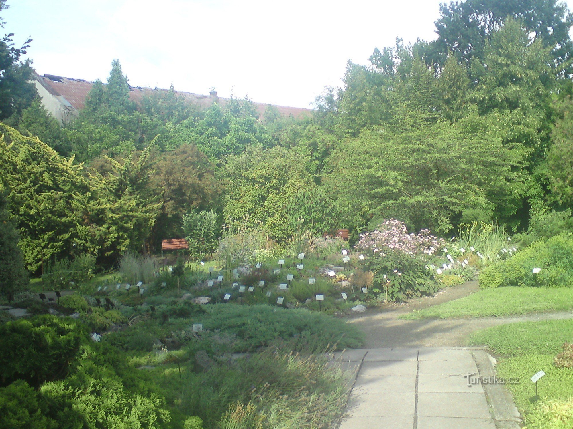 Jardim botânico em Prostějov
