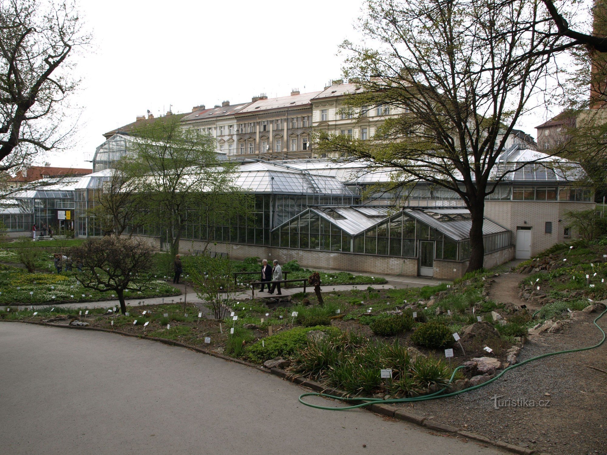 Exposição ao ar livre do jardim botânico