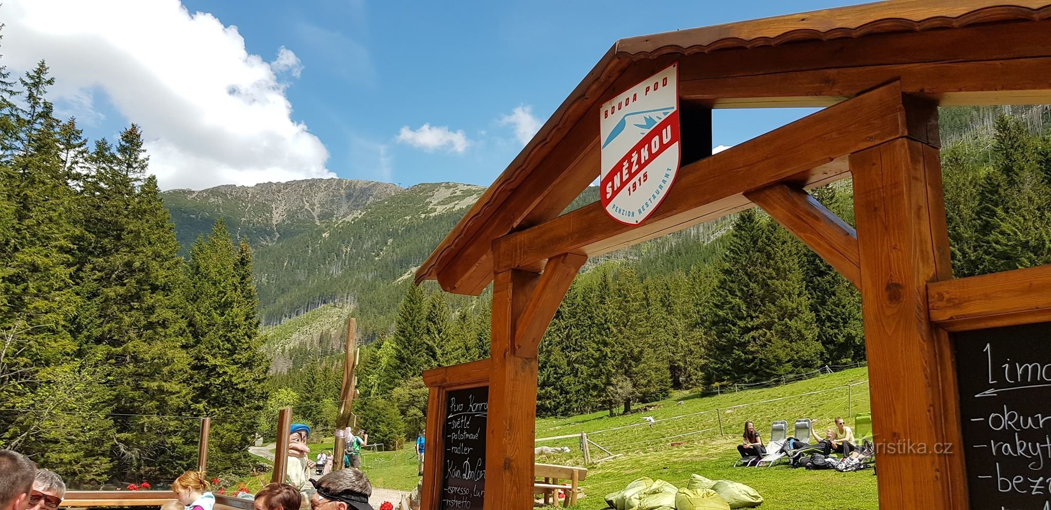 Buda pod Sněžkou - eine weitere Erfrischungsmöglichkeit an einem wunderschönen Ort