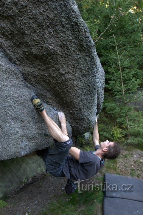 Bouldering w Libereckých Ves