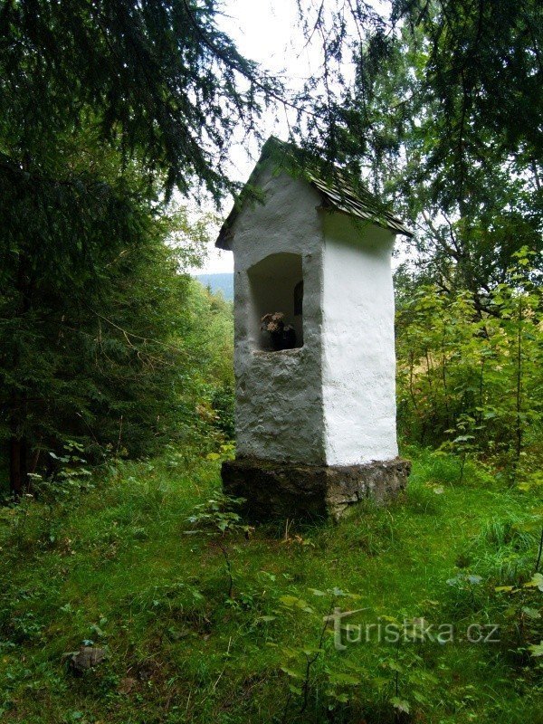 Gottes Qual auf dem Weg von Vysoké Žibřidovice