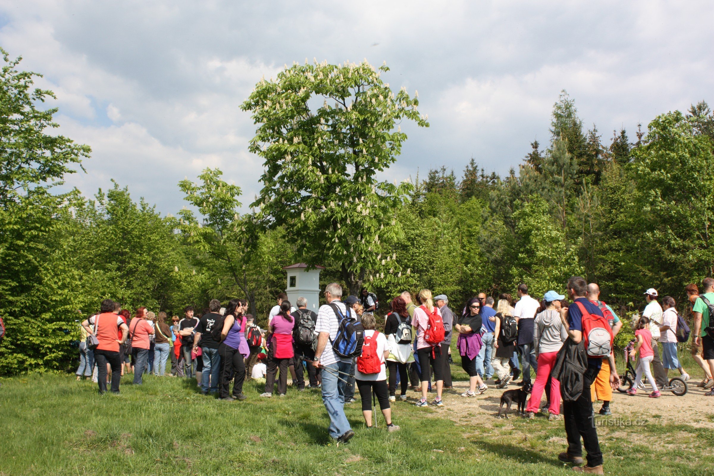 The Passion of God in Holásková in het militaire district Březina