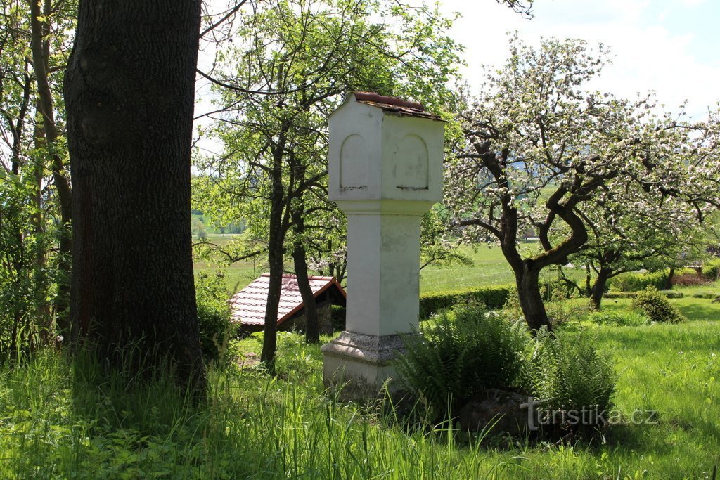 Božja muka, stražnja strana