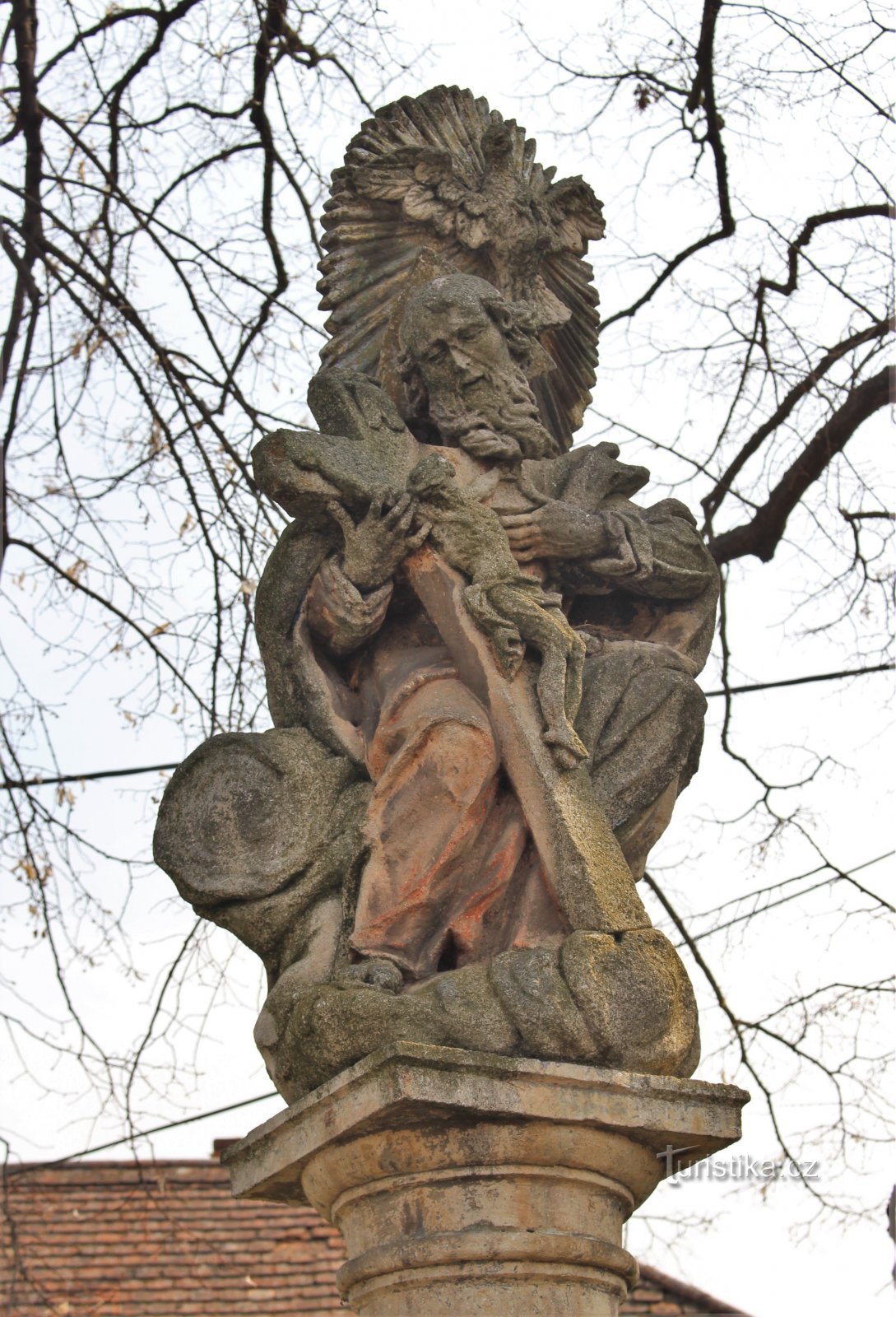 Goddess - column of St. Trinity