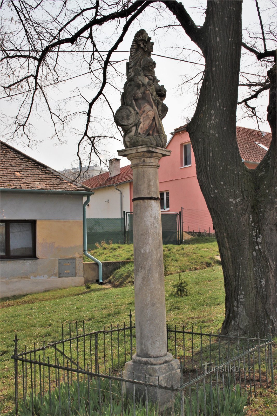 Goddess - column of St. Trinity