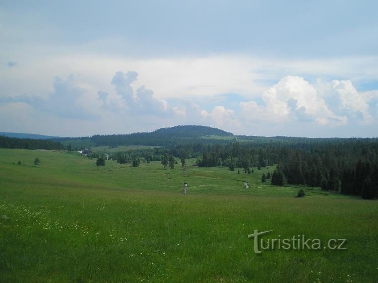 Božídarský Špičák: s planine Grouse