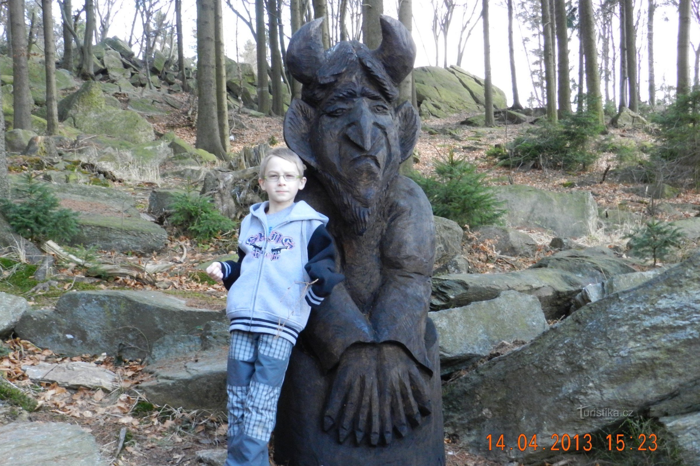 Bradelský čertík z pověsti