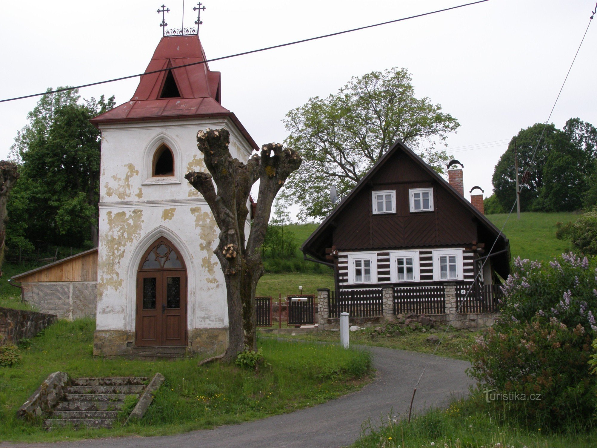 Bradlecká Lhota - kaple sv. Ludmily
