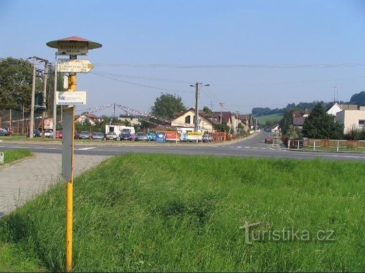 Бранка-у-Опава, вид на Хваликовице