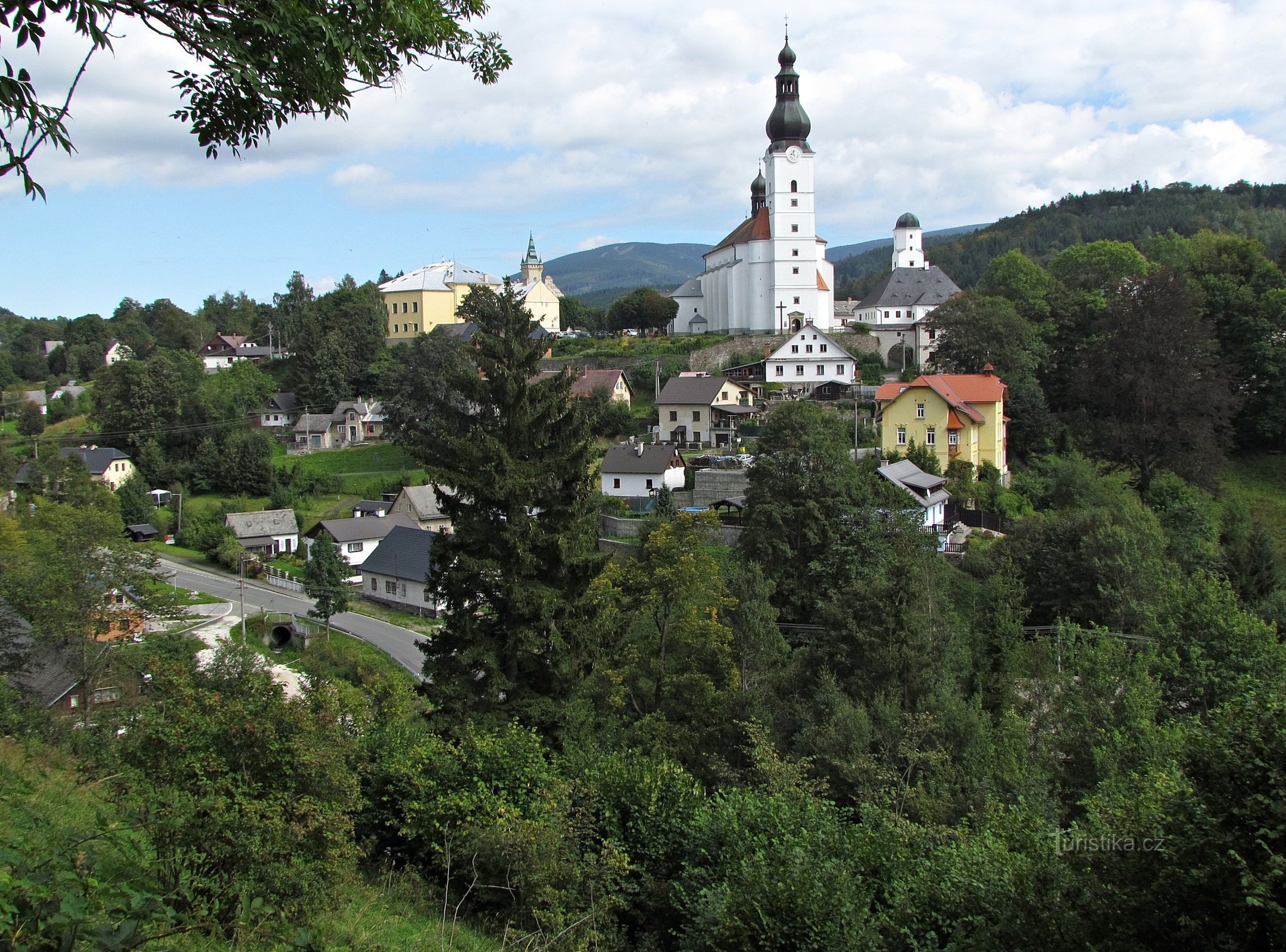 Branná - stedelijke monumentenzone