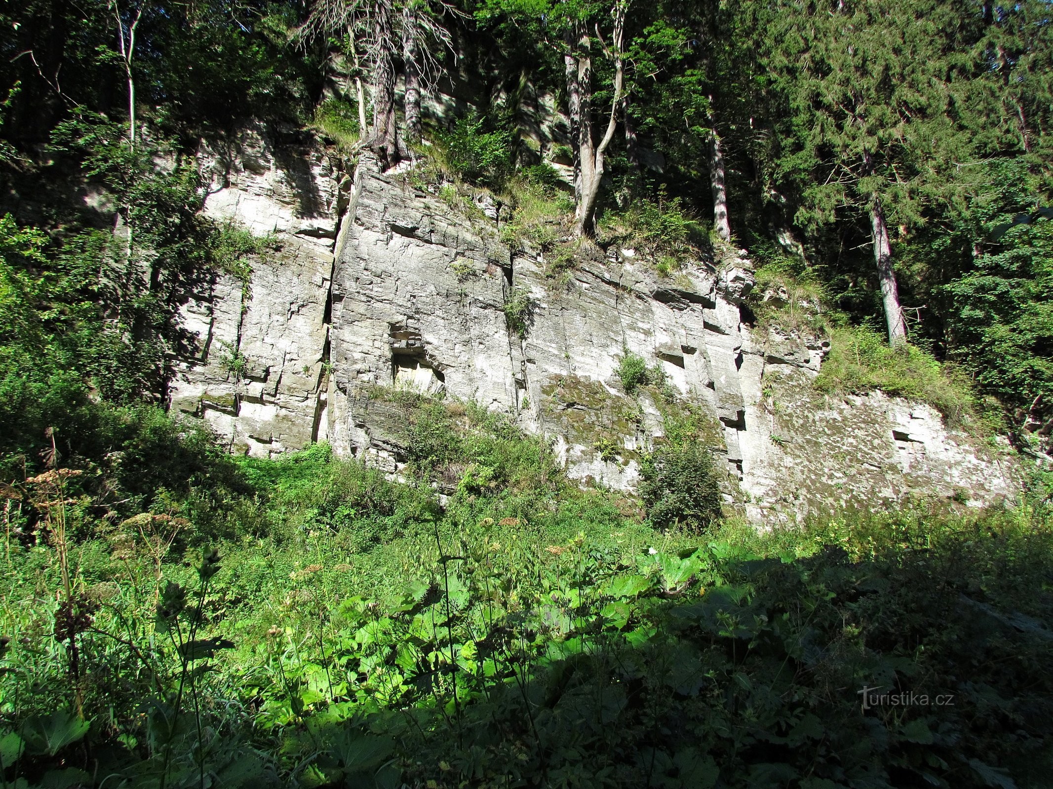 Branná - Podzámčí-Felsen