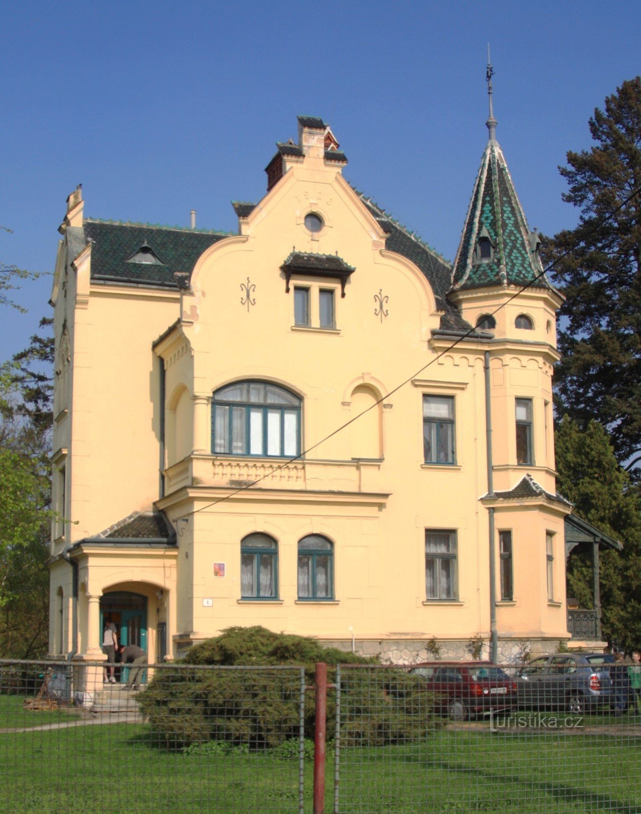 Břeclav - De villa van Hvězd