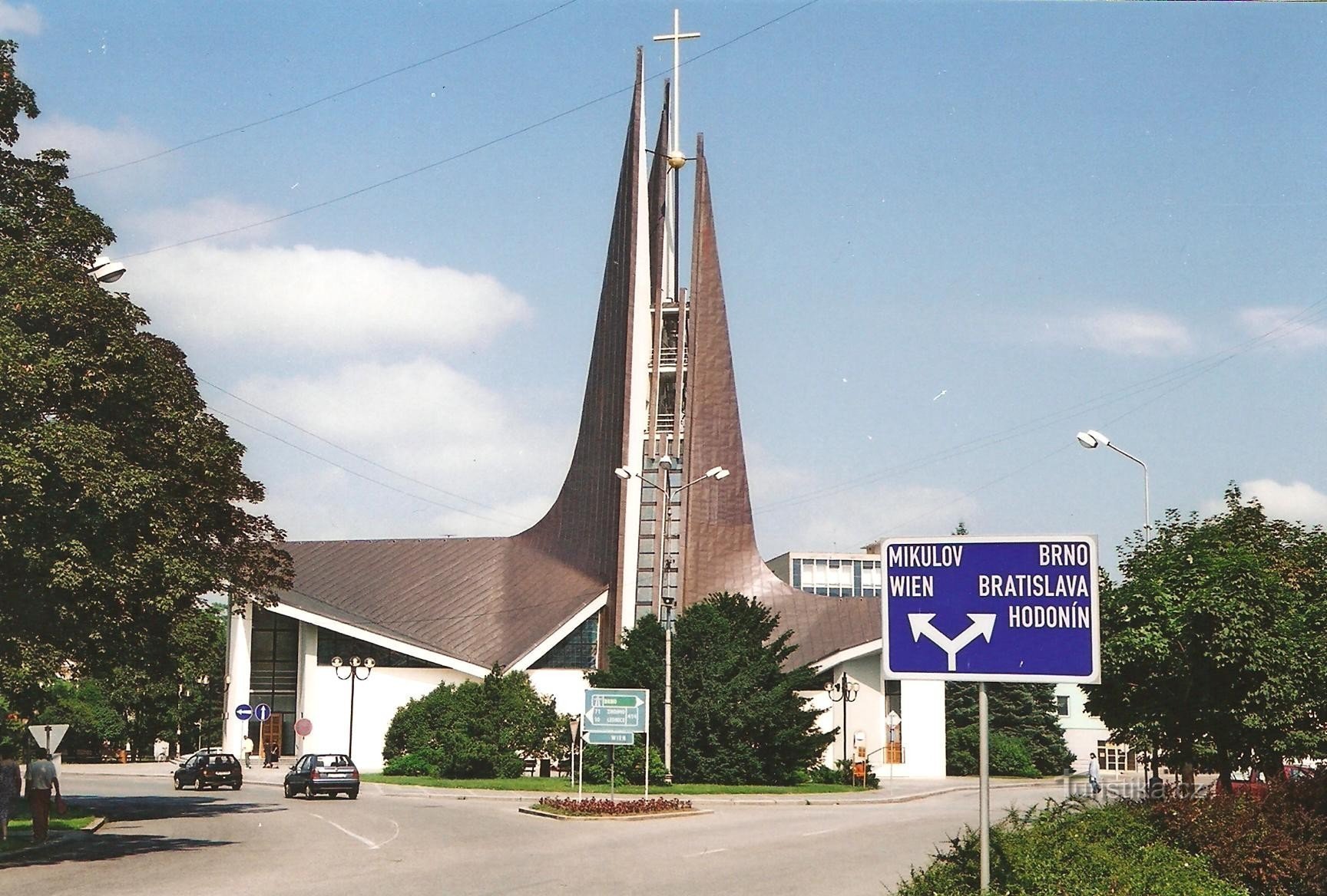 Břeclav - église de St. Venceslas