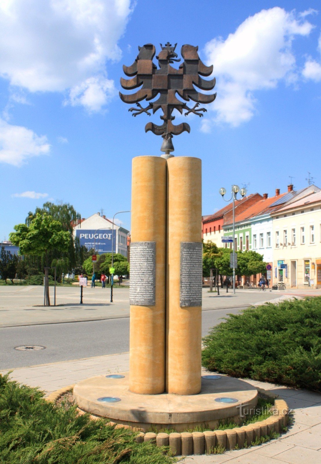 Břeclav - monument av Mähren