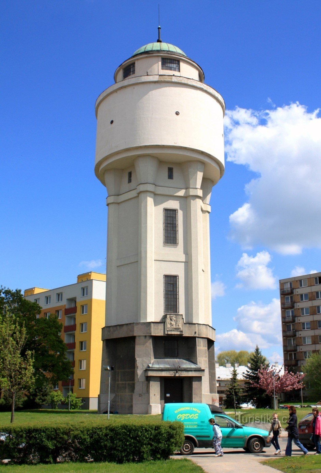 Břeclav - tháp nước