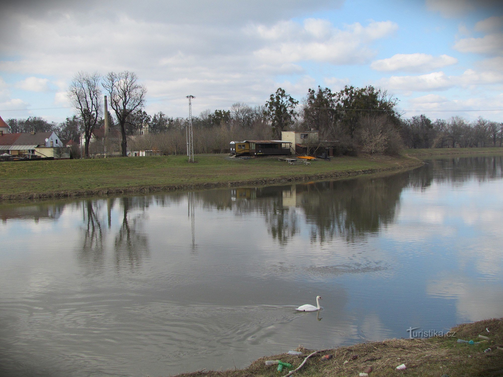 The banks of the Morava near Kvasic