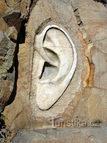 Bretschneider's ear: In addition to beautiful natural scenery, there are in the vicinity of Lipnice