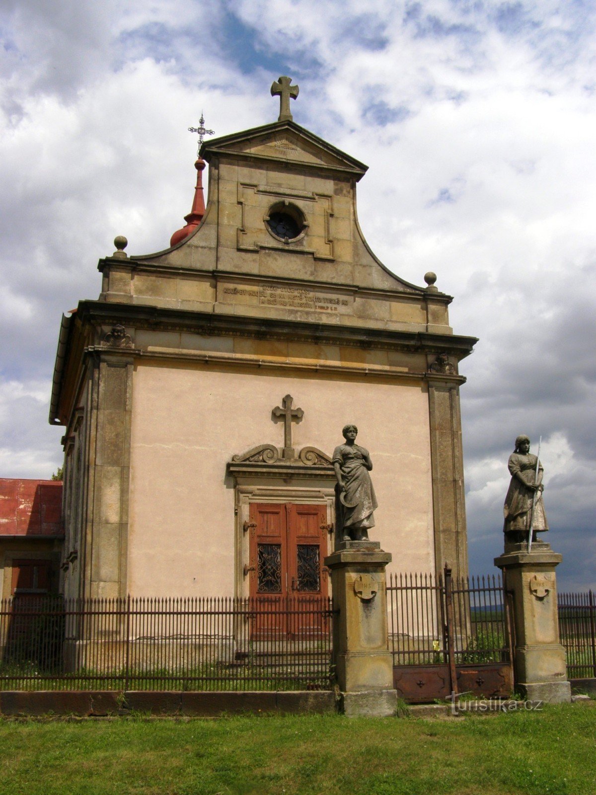 Březina - 教堂