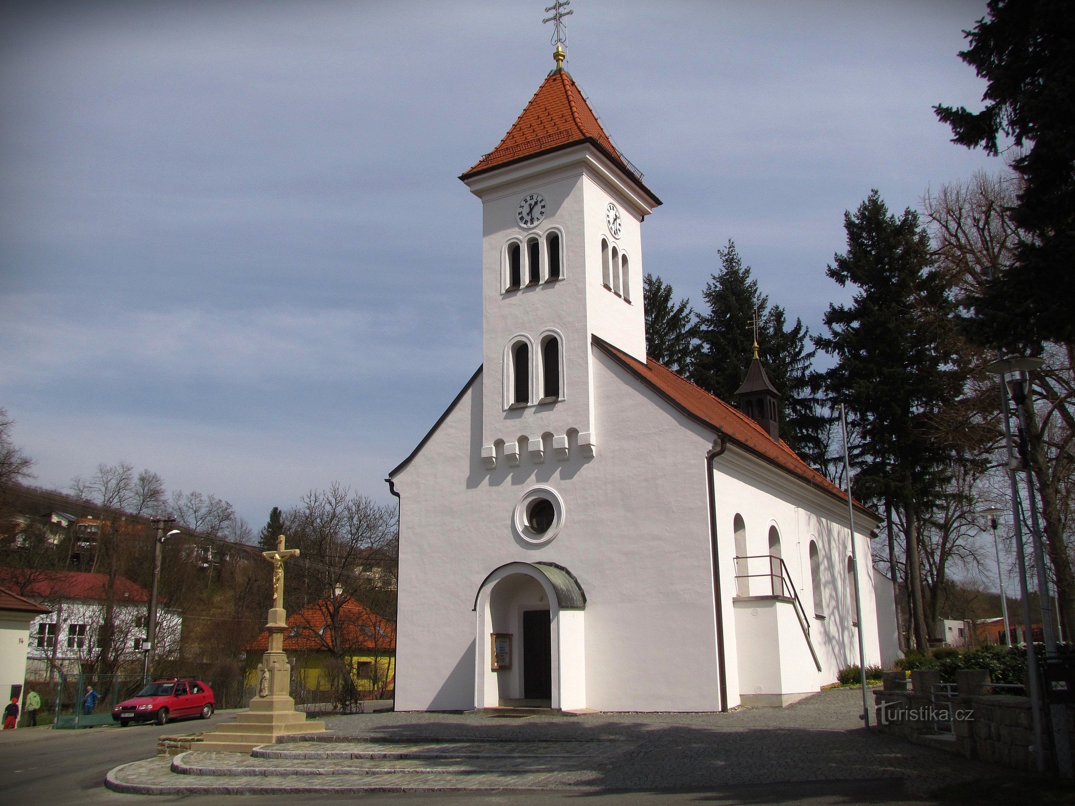 Březnice - église Saint-Barthélemy