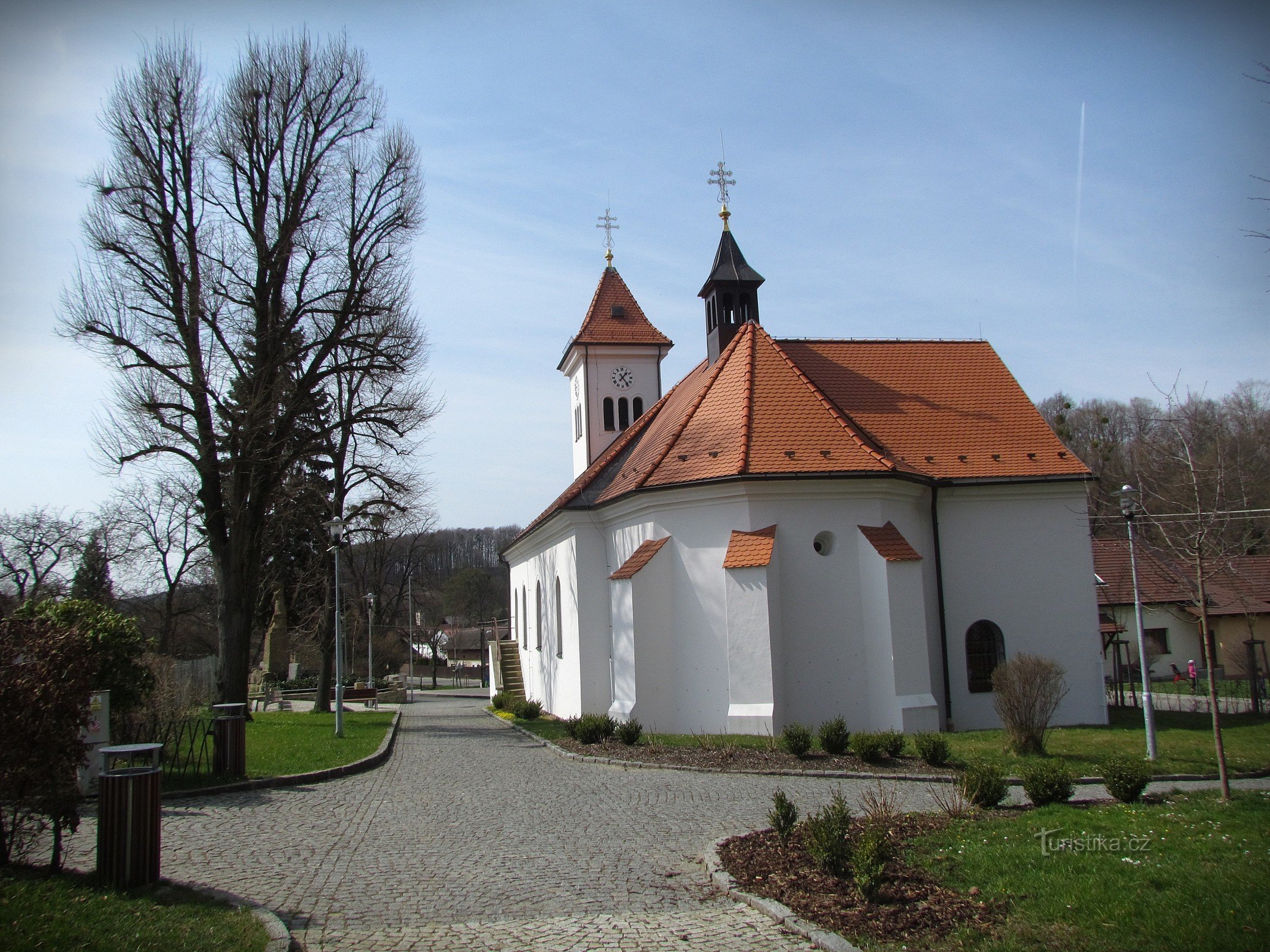 Březnice - Pyhän Bartolomeuksen kirkko