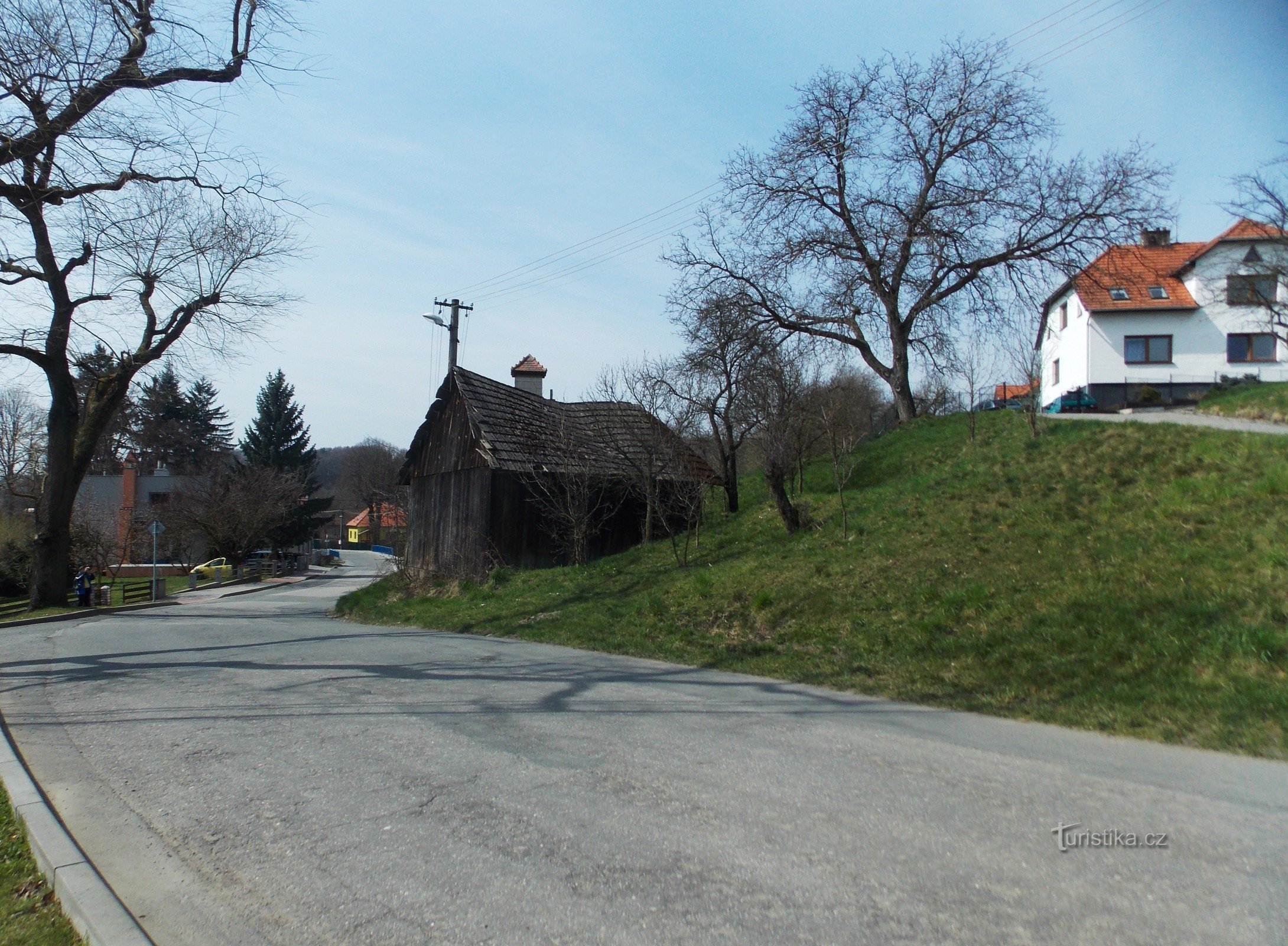 Březnice, a village in the Zlín region