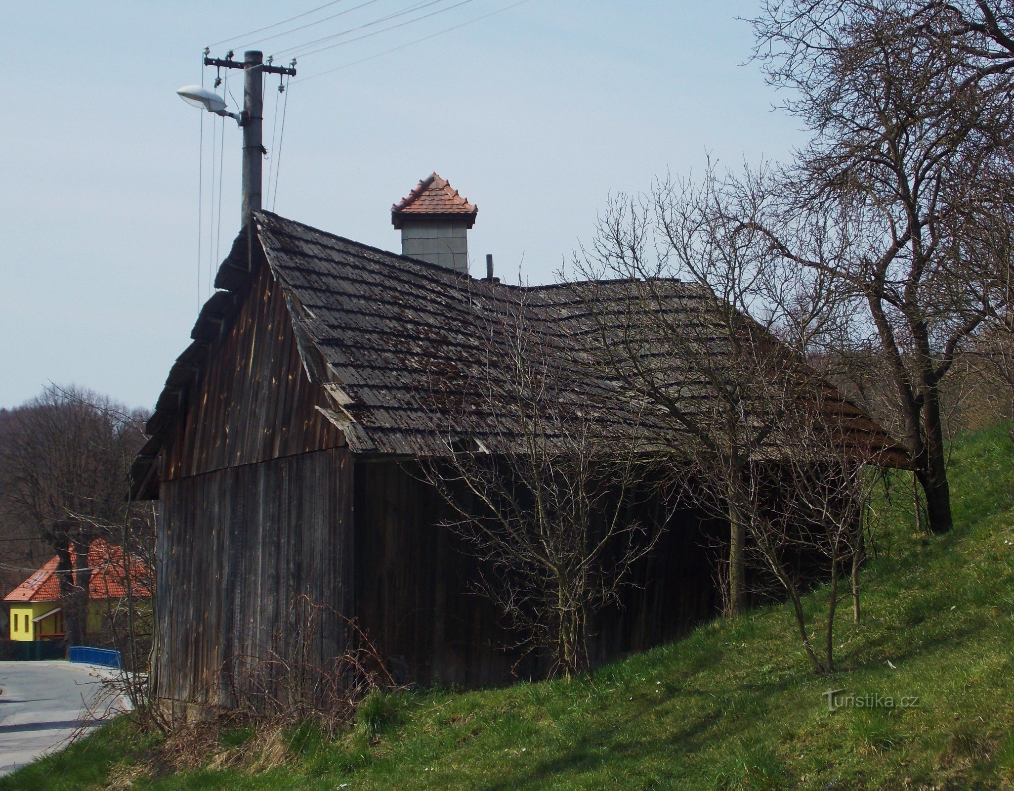 Březnice，兹林地区的一个村庄