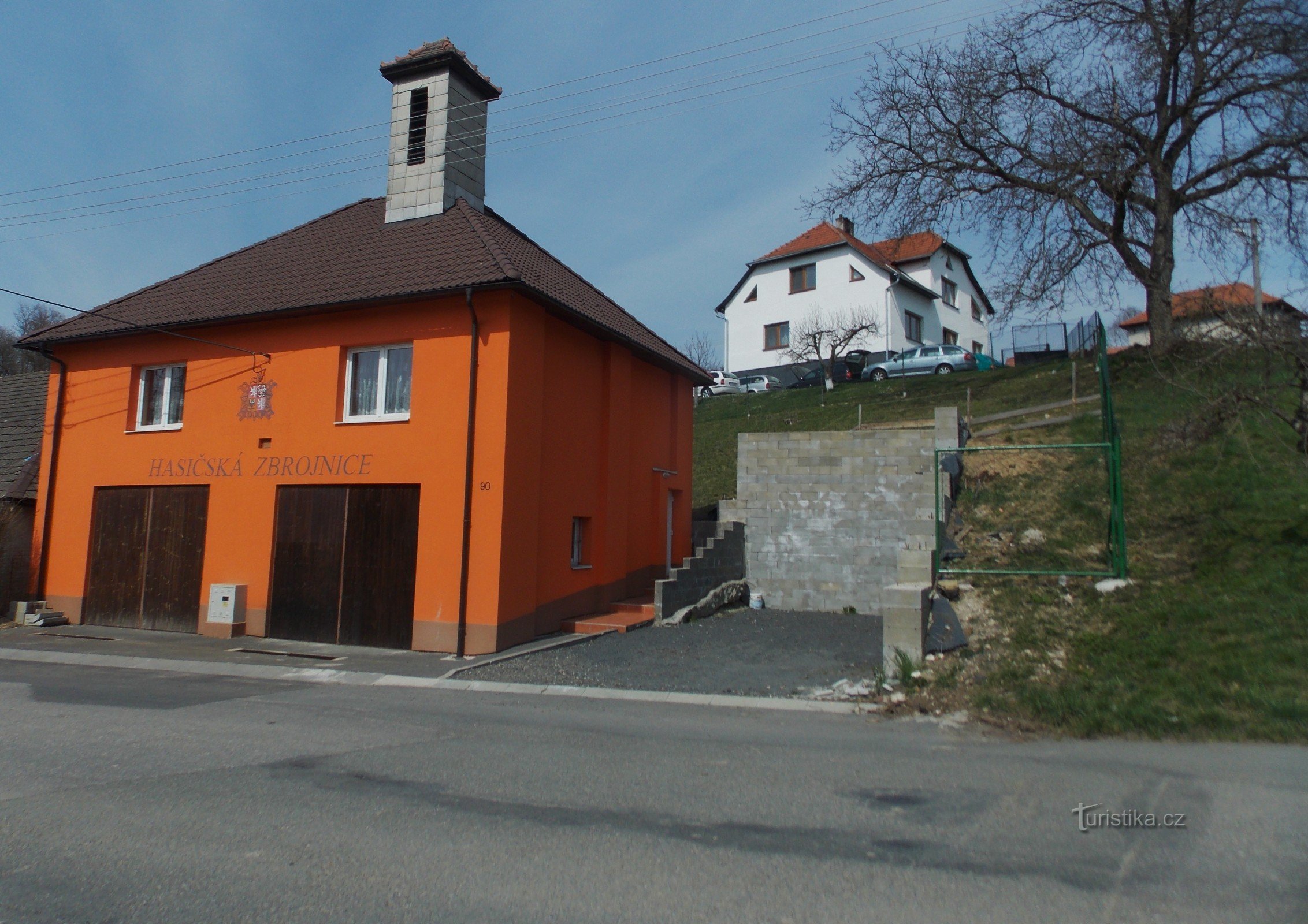 Březnice，兹林地区的一个村庄