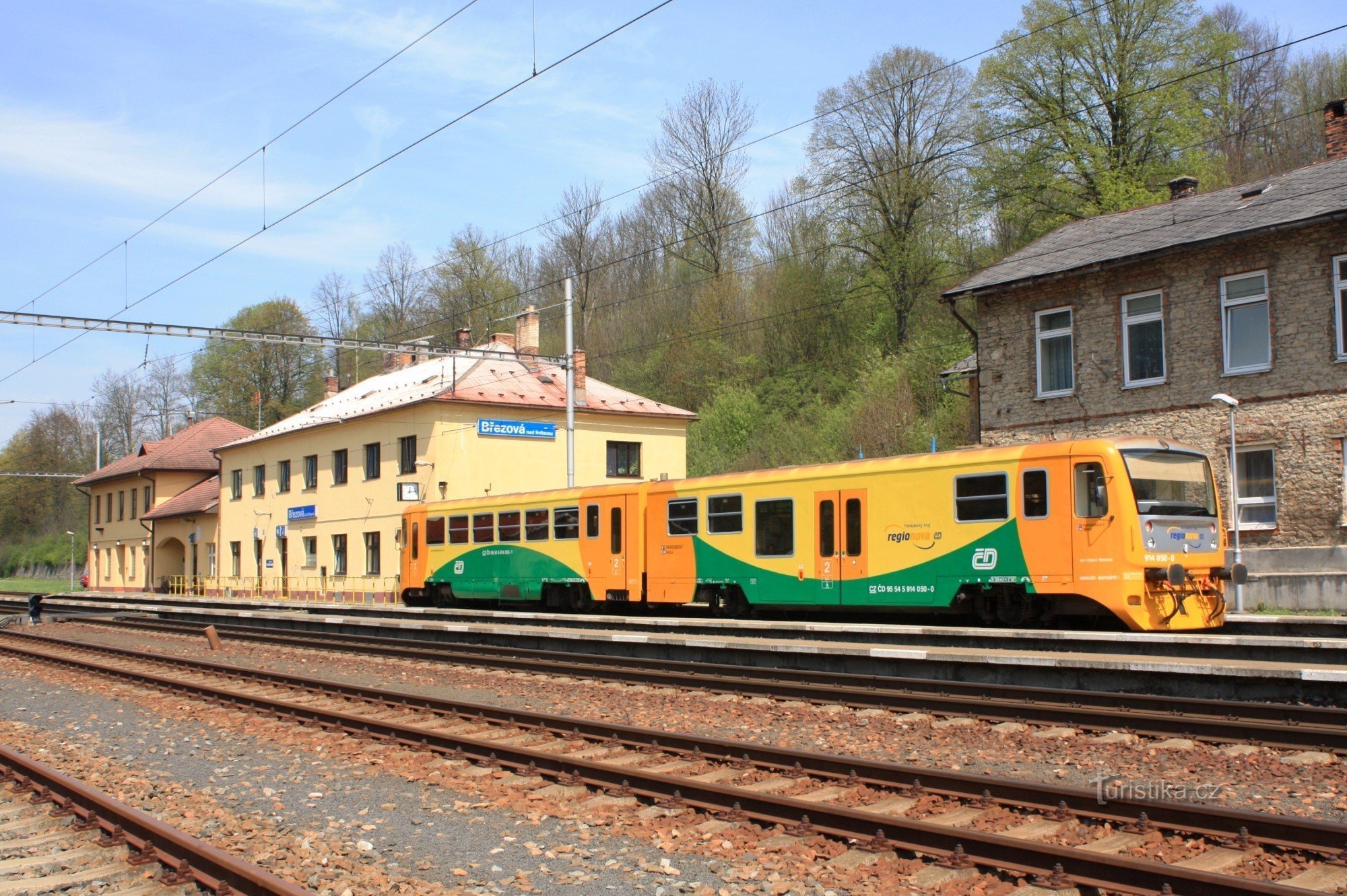 Březová nad Svitavou - järnvägsstation