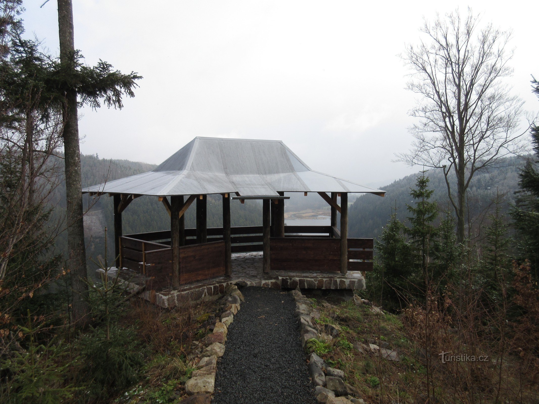 Březová - viewing gazebo of Josef Jungmann