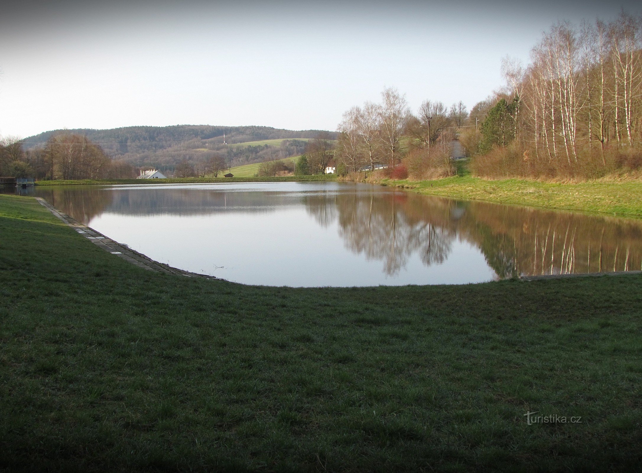 Březůvky - rezervoar vode za rekreaciju