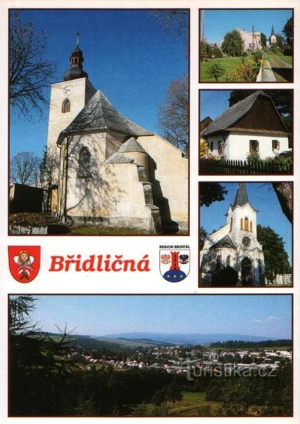 Břidličná-postal: Iglesia renacentista de los Reyes Magos, Iglesia de la Epifanía, poh general