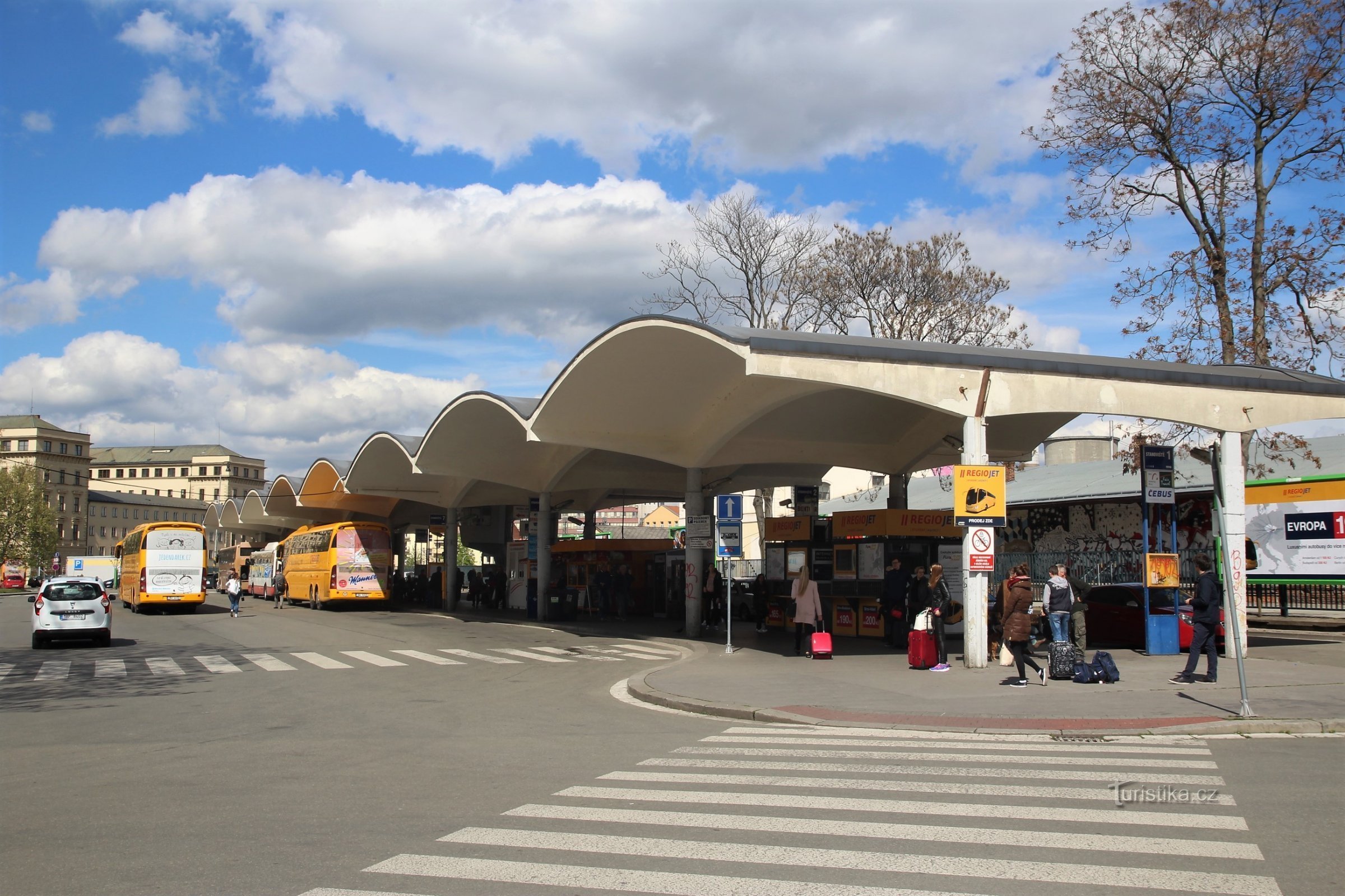 Brno - Benešova bus station