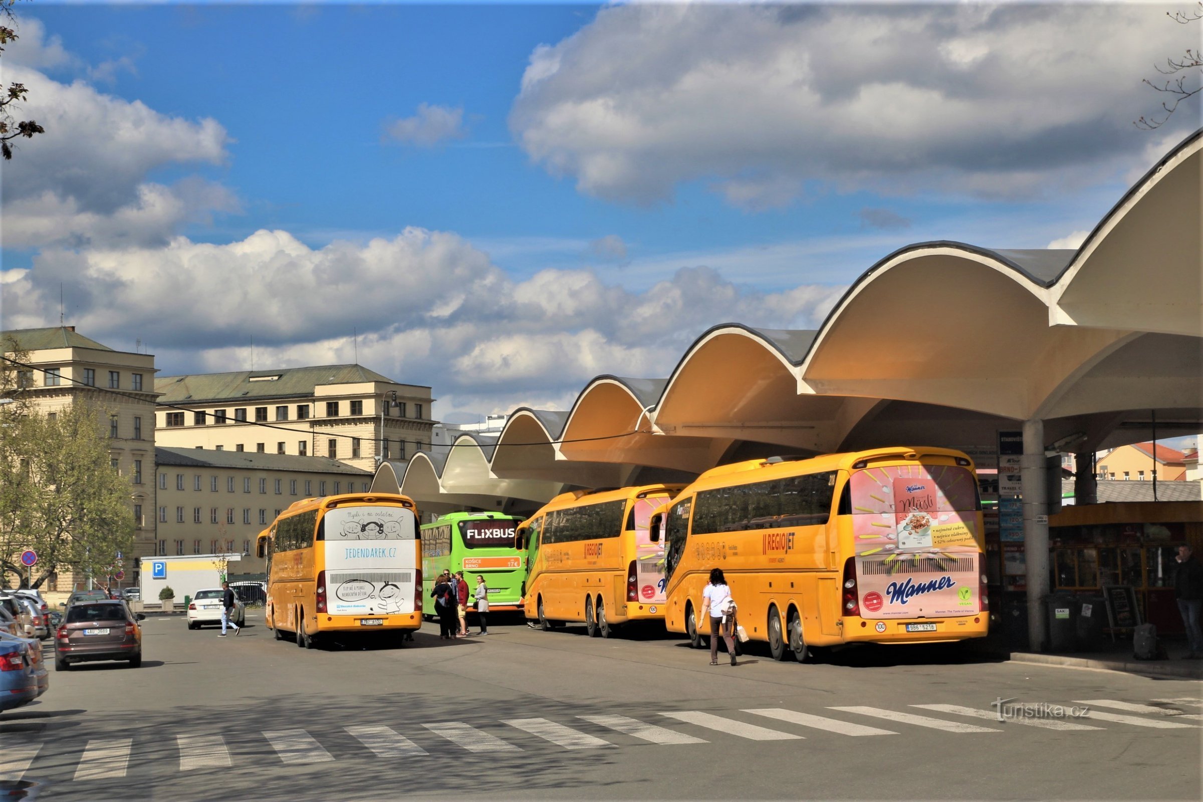 Brno - Benešova bus station
