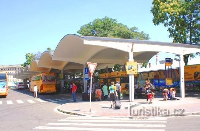 Brno - Benešova bus station