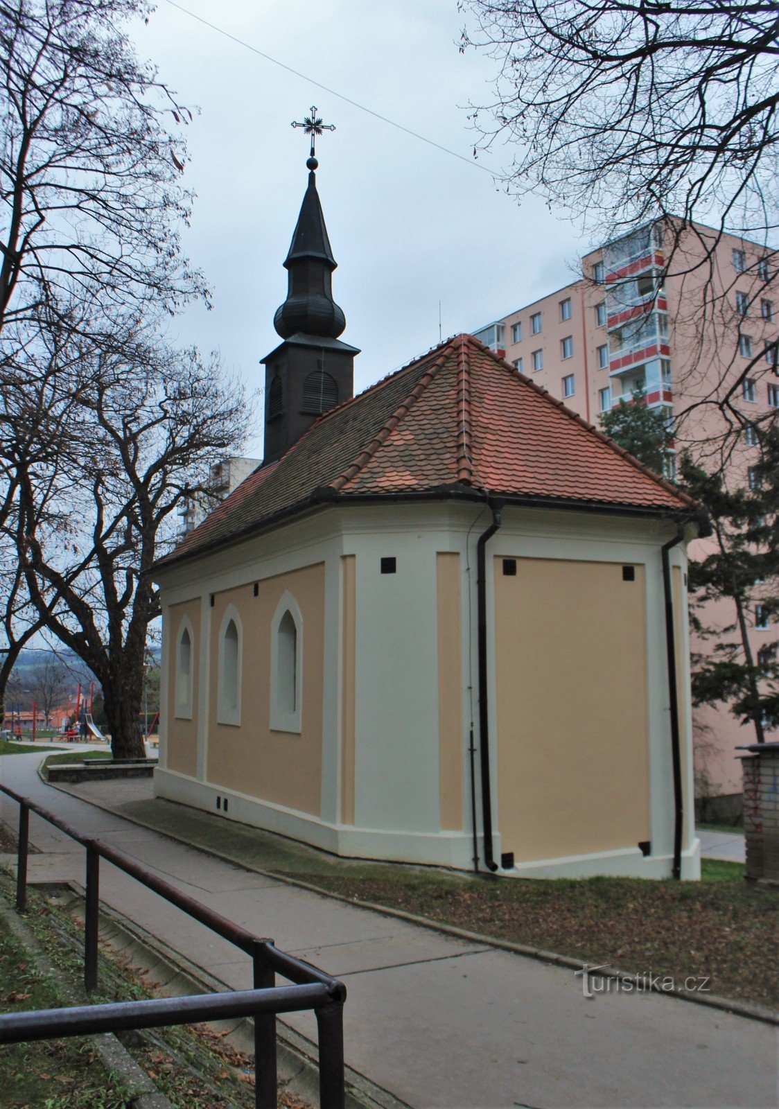 Brno-Bohunice - Pyhän Nikolauksen kappeli Cyril ja Methodius