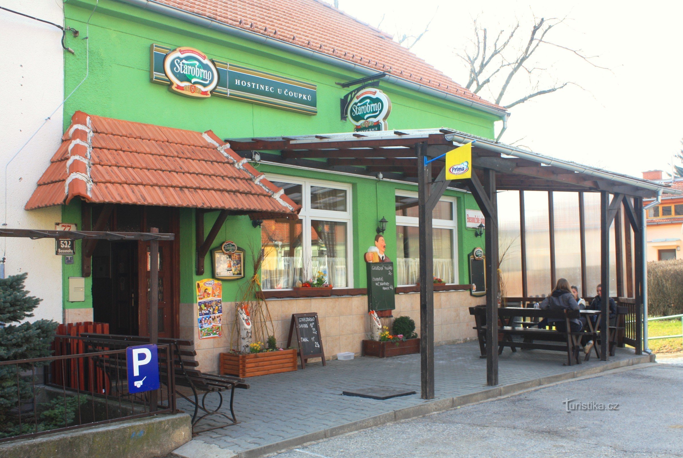 Brno-Bosonohy - quán trọ U Čoupků