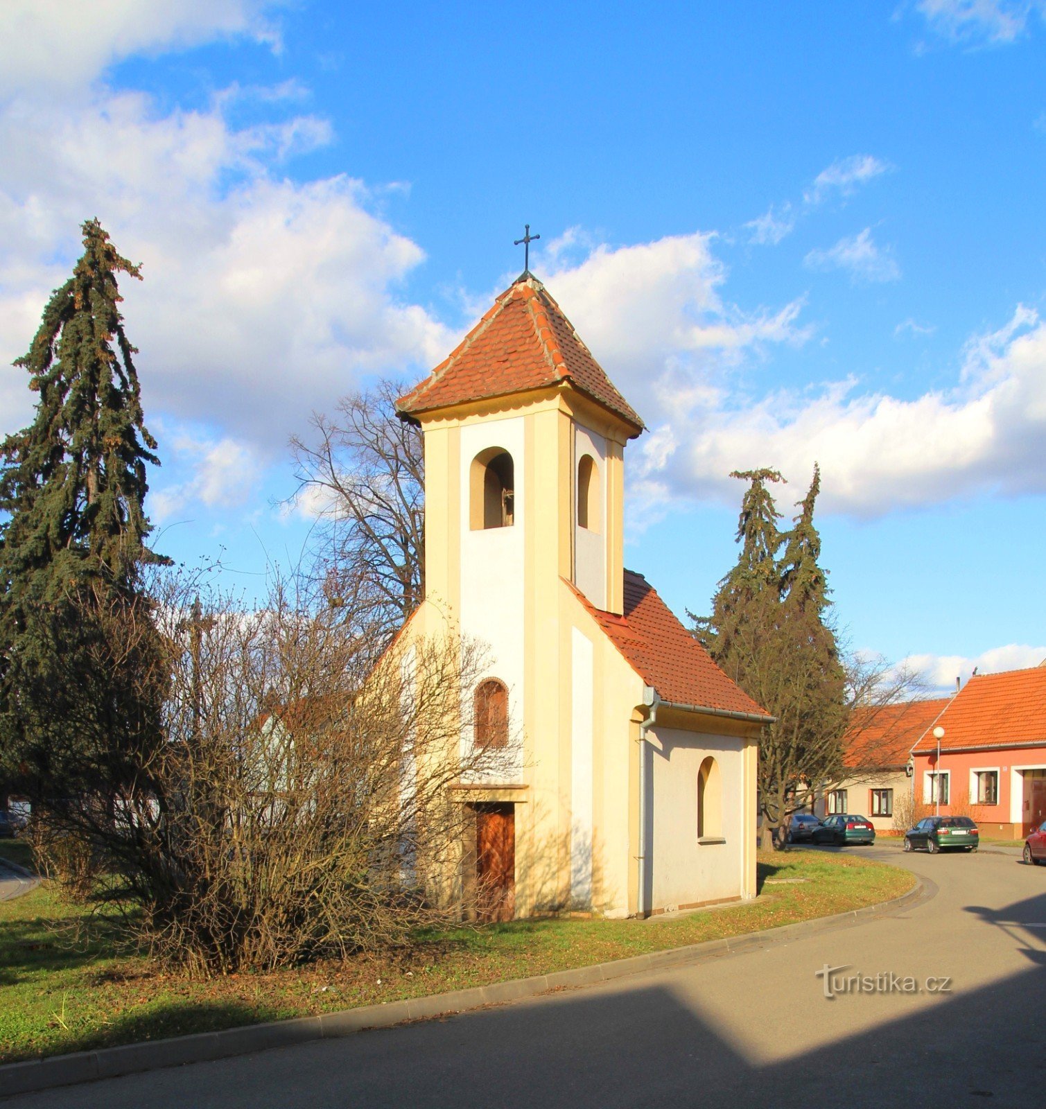 Brno-Dolní Heršpice - nhà nguyện của St. Catherine của Siena