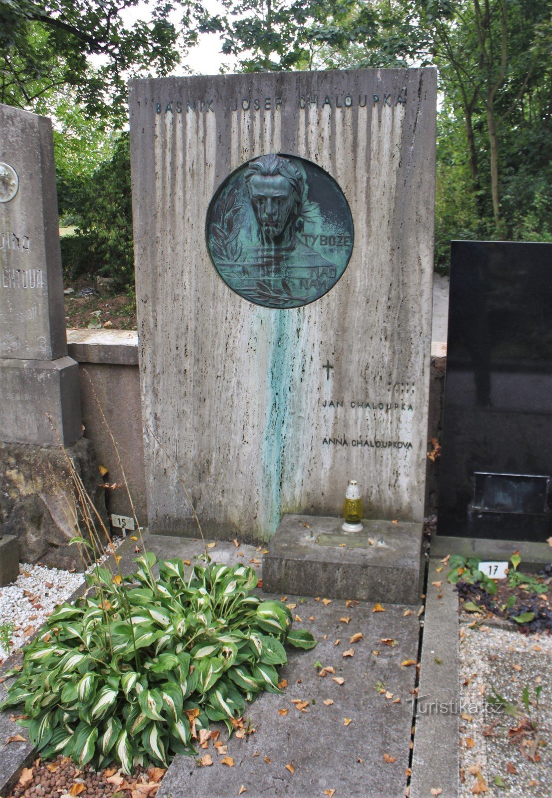 Brno - la tombe de Josef Chaloupka