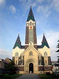Brno-Husovice - Kyrkan av Jesu gudomliga hjärta