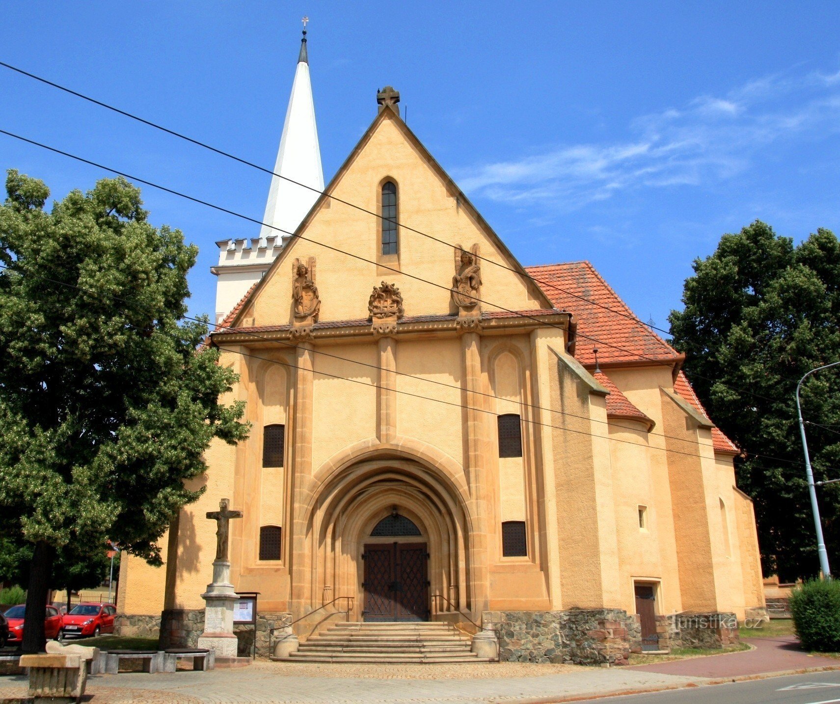 Brno-Komín - biserica Sf. Lawrence