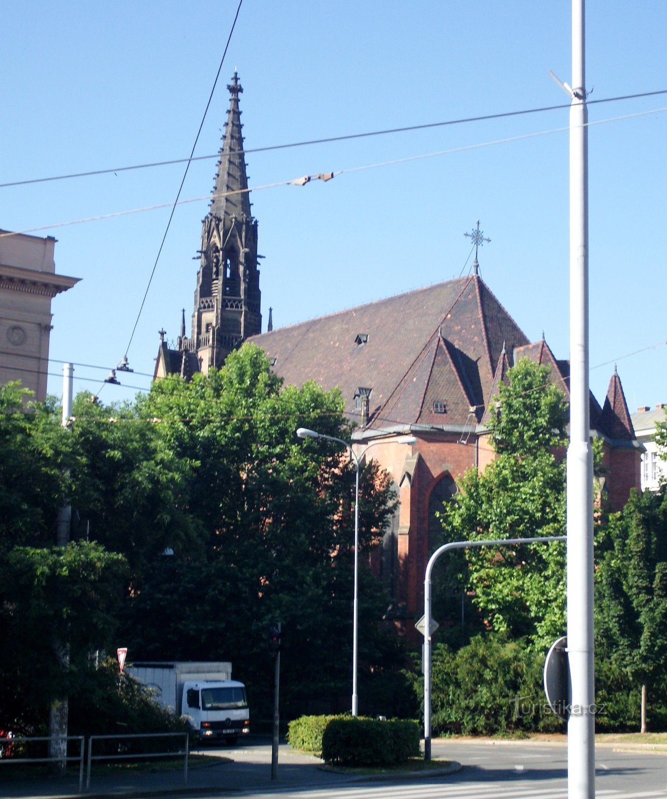 Brno - JAKomenský kyrka