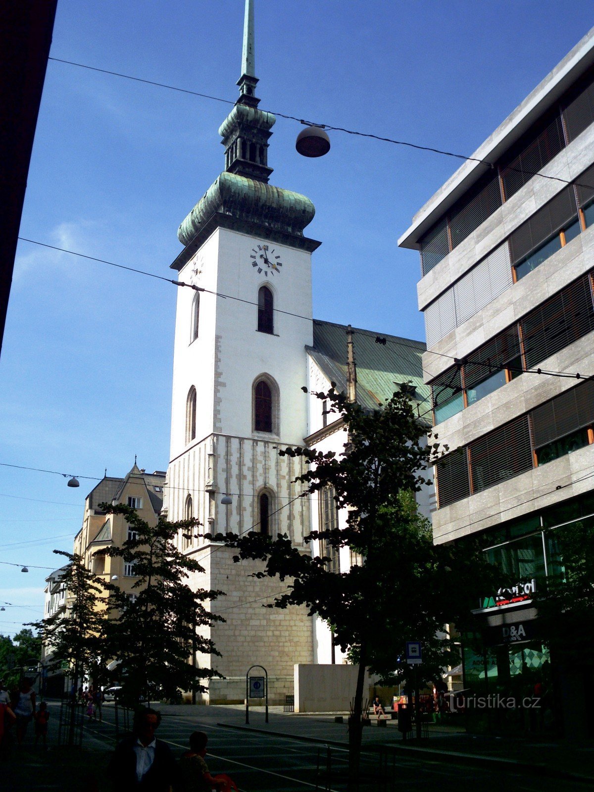 Brno - Szent templom Idősebb Jacob