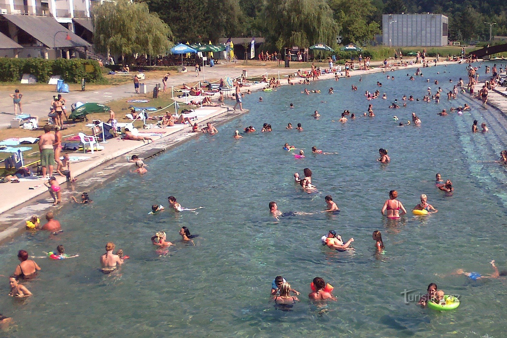 Brno - swimming pool Riviera