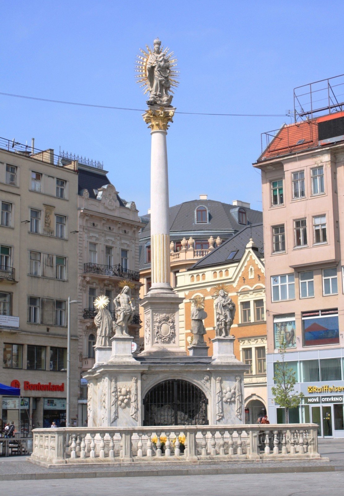 Brno - coloana ciumei