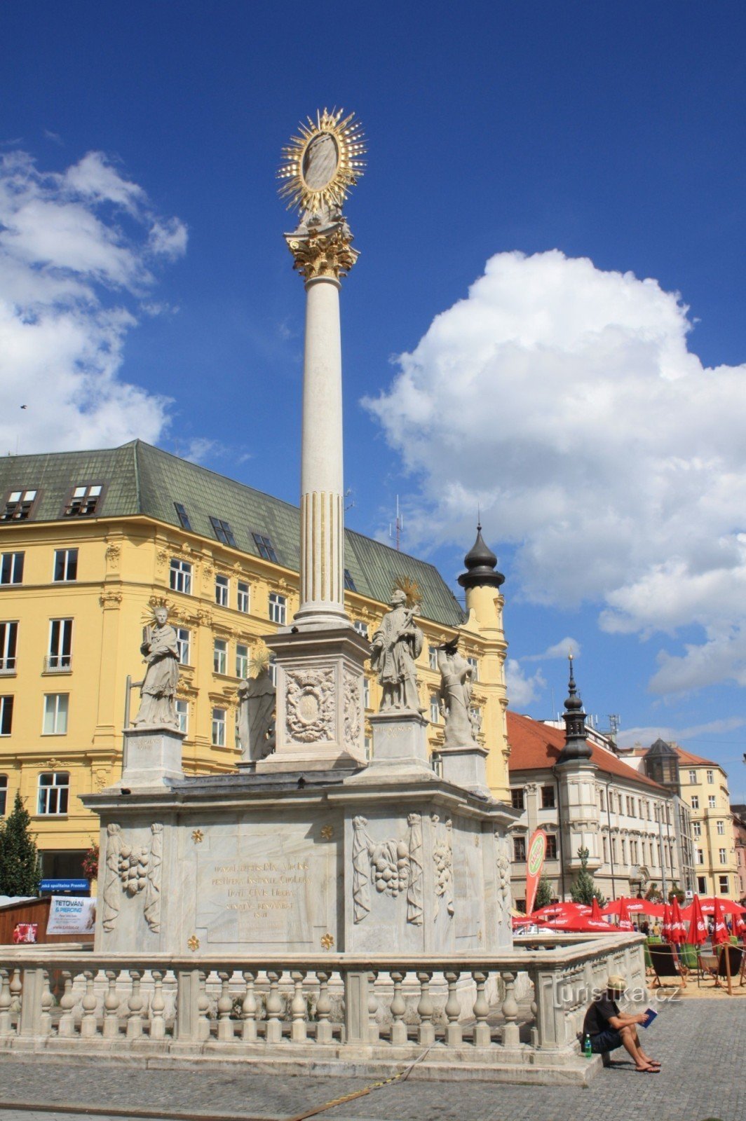 Brno - columna de peste