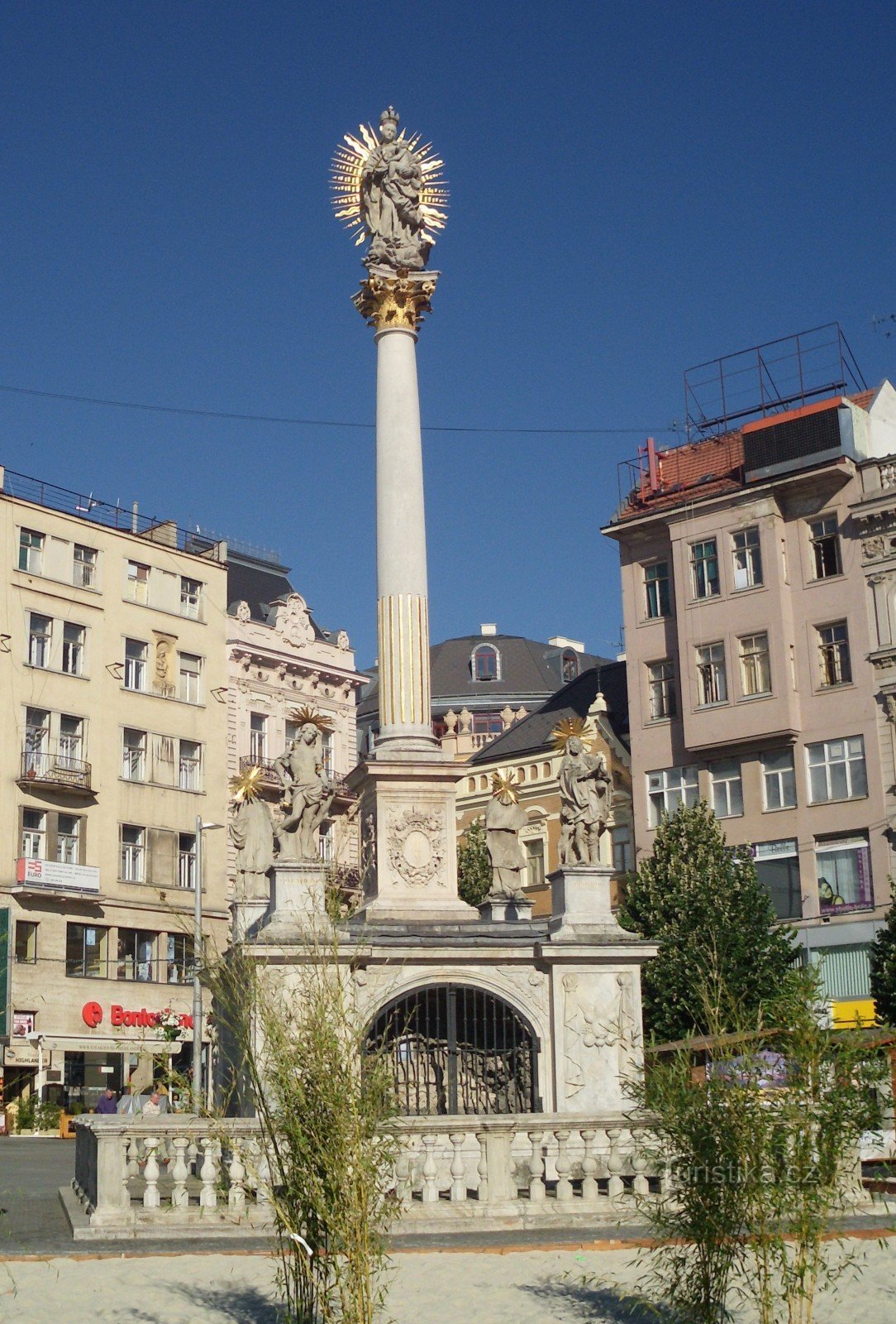 Brno - columna de peste