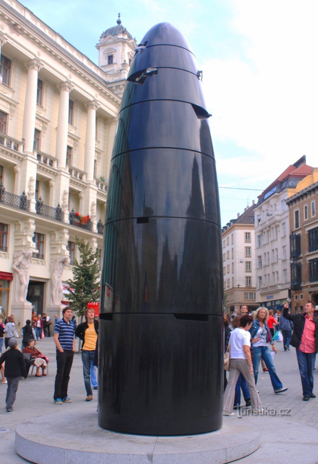 Brno - nové hodiny (den po zprovoznění)