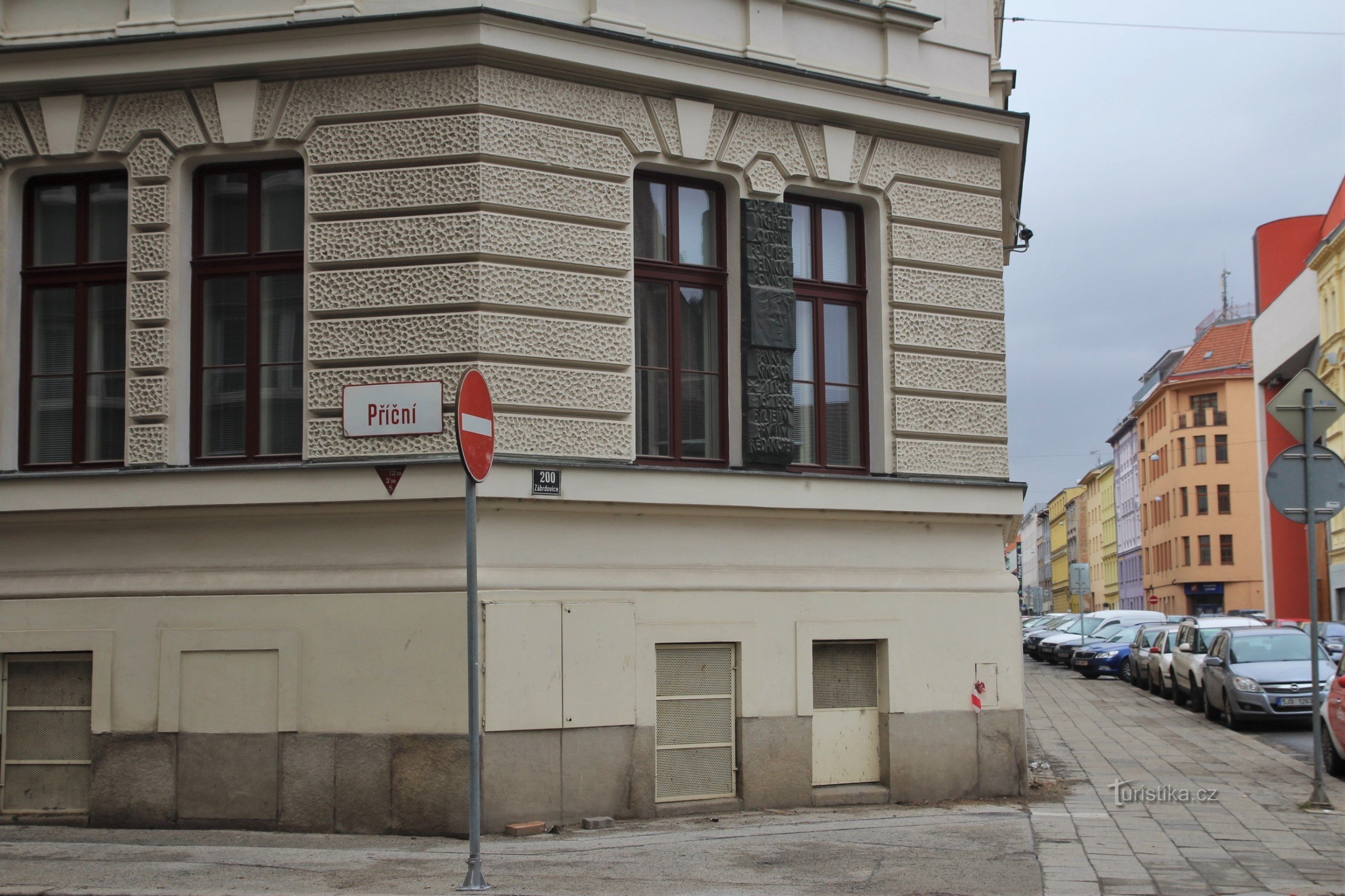 Brno - placa memorial da igualdade da Morávia